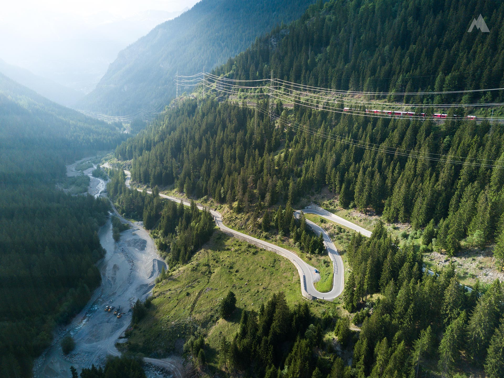 Albula Pass Filisur To La Punt Graub nden Switzerland Drivescape